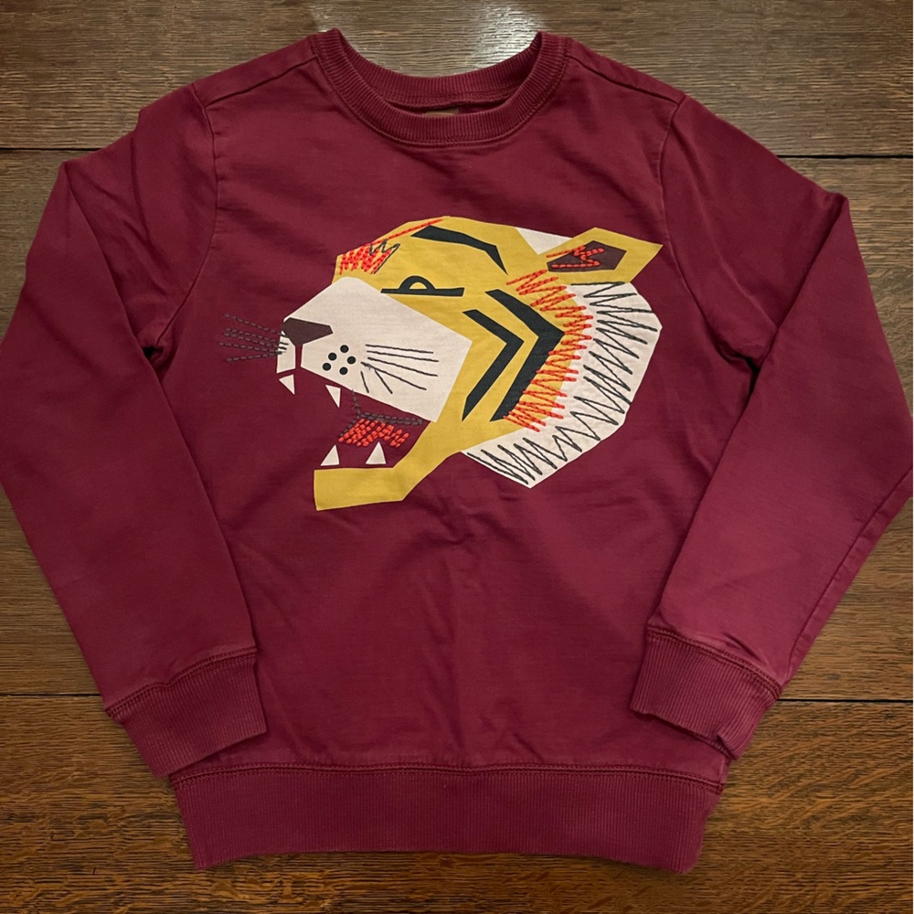 Like new Tea Collection sweatshirt size 8